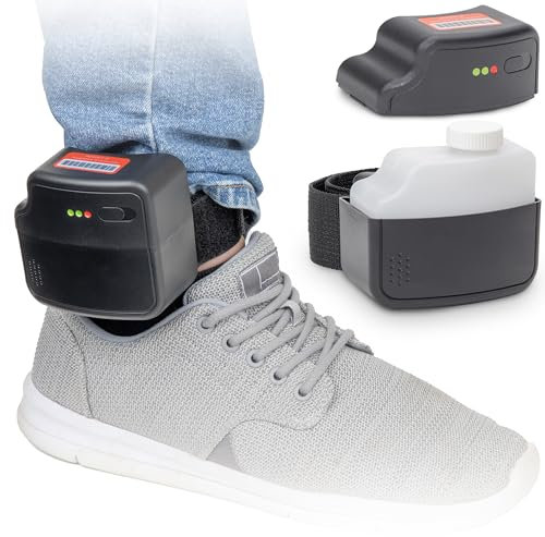 GoPong Ankle Monitor Flask (5 oz) - Hidden Alcohol Flask - Funny Liquor Gift for House Arrest Bracelet Prop