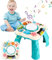 SOBEAU Kinderspielzeug Ab 1 Jahr, 6 in 1 Baby Spieltisch, Spielzeug mit Musikinstrumente Lernspielzeug Baby Spielzeug, Geschenke 1 2 3 Jahre Mädchen Junge, Grün