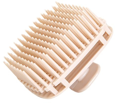 Spazzola per shampoo per cuoio capelluto, spazzola per scrubber per capelli, massaggiatore per testa quadrata per uomini e donne, shampoo per capelli bagnati e asciutti, scrubber - massaggiatore per