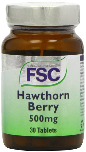 FSC 500mg Hawthorn Berry - Pack of 30 Tablets