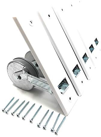 5x Gurtwickler Maxi 160mm inkl. Abdeckplatte bis 5m Gurt