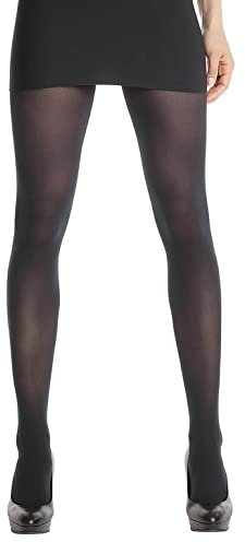 DIM Collant Femme Opaque Velouté 50D x1, Noir, L