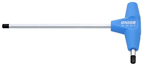 Unior 193HX Sechskantstiftschlüssel mit T-Griff 3,5 mm