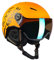 Black Crevice Skihelm Vail mit Visier, neon orange, L (58-61 cm)…