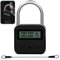 ZOYDP Digitale Zeitschloss, Smart Lock mit Seil, Metall Time Lock mit LCD-Display, Intelligentes Zeitschloss, Wiederaufladbares USB Sicherheits Vorhängeschloss für Verhindere schlechte Gewohnheiten