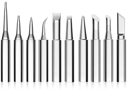 Soldering Iron Tips Kit, 10 Pieces Tip Replacement
