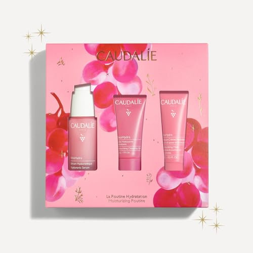 Caudalie Gift Set Skincare For Women Moisturising Routine Vinohydra Set - Vinohydra serum 50ml + free Vinohydra Gel Cleanser + free Vinohydra Mask