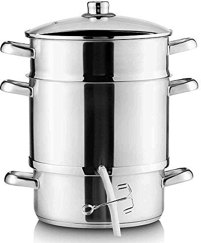 Siena Home Fruchtentsafter Edelstahl