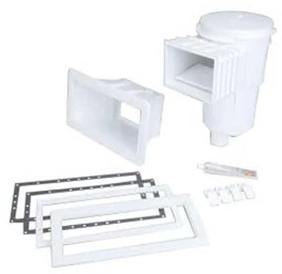FLUIDRA Skimmers para Piscinas de la Marca Modelo Skimmer Panel Protect 15 l, Piscina prefabricada Boca Amplia, Tapa Cuadrada