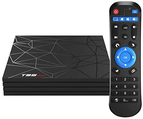 Android TV Box, Android 10.0 TV Box, 4 GB RAM 32 GB ROM H616 Quad-Core Cortex-A53, unterstützt 3D 6 K Ultra HD H.265 2,4 GHz WiFi Ethernet HD Smart TV Box