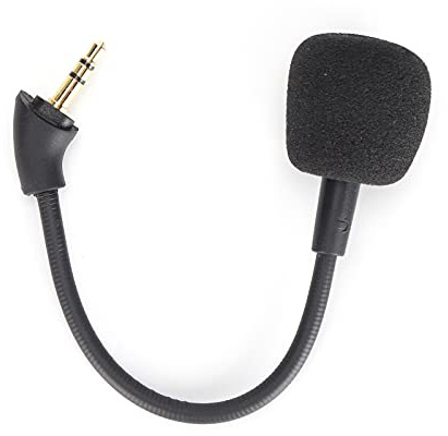 ASHATA Mikrofonersatz für Kingston HyperX Cloud Mix, Noise Cancelling Ersatz-Headset-Mikrofon für Computer-PC-Gaming-Headsets