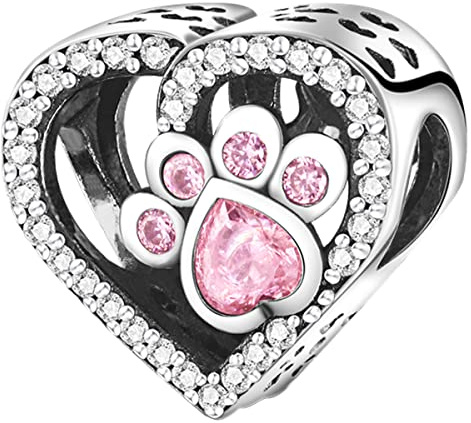 MULA Charms Anhänger Silber 925 für Armbänder, Kompatibel mit Europäischen Armbändern und Halskette für Frauen