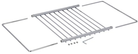 easyPART Kompatibel/Ersatz für EUROPART 10024161 Rost Grillrost Ablage Backofenrost Ofenrost Backrost Gitter Gitterrost Grillgitter Ablagegitter 230-400x230mm ausziehbar UND erweiterbar durch 4 cm
