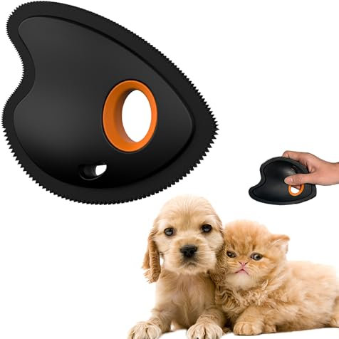 Generico Mini depilatore per Animali Domestici |Strumento Riutilizzabile per la rimozione dei del Cane di Gatto | Spazzole per la rimozione dei di Animali Domestici di Forma Triangolare, Strumento p