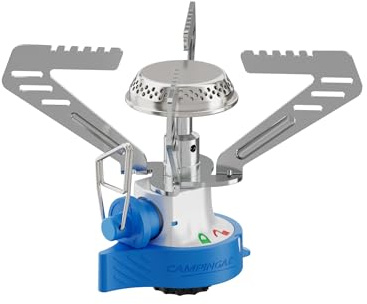 Campingaz Camping Connect réchaud à gaz|Connexion facile et double verrouillage| Réchaud léger à 1 brûleur| Puissance élevée de 1250 W | Idéal pour le camping, les festivals et le kit d'urgence 72h