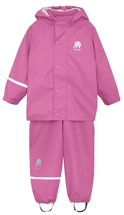 Celavi - Veste imperméable - Fille - Rouge (Real Pink ) - FR : 10 ans (Taille fabricant : 140)