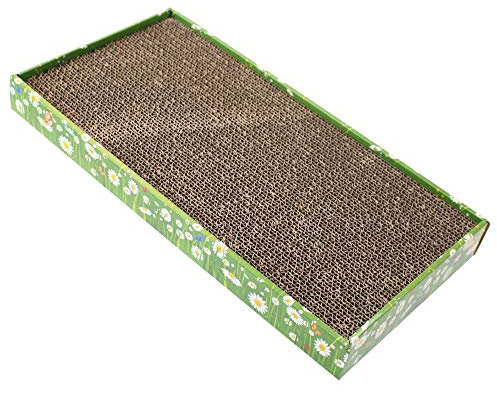 Croci C6020464 Kratzbaum Pappe Katzenminze, 48 x 25 x 5 cm