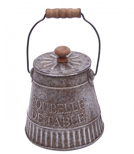 Antic Line Poubelle de table zinc