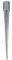 Max-Power hv4295 m Verankerung A Spitze für runde Pfosten, 80 x 750 mm, blau