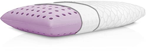 Pillux Cuscino per Bambino in Schiuma HR - Guanciale Letto effetto Acqua - Federa in BioCeramica - Dimensione Bmabino con Estratto di oli essenziali di Malva per Comfort e Relax - Made in Italy