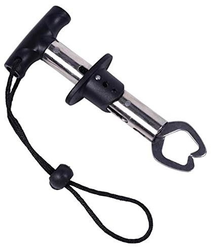 MENGDIYAQIAN Steuerfisch-Klemmgeräte Edelstahlköder Angeln Lippengreiferhalter Greifzangen Sicherheitsgriff Korrosionsbeständig