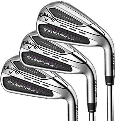 Callaway CG Ir Big Bertha Reva 23, Set da Golf in Ferro Donna, Melanzana