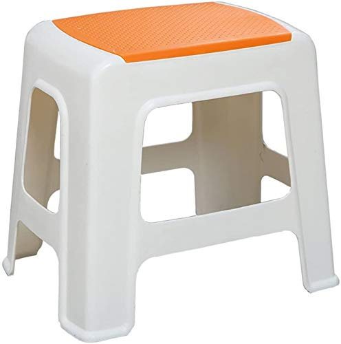 Taburete de baño para ancianos y personas mayores, asiento de ducha portátil de plástico con diseño grueso para mayor comodidad, taburete de repuesto de tamaño grande para ducha y baño