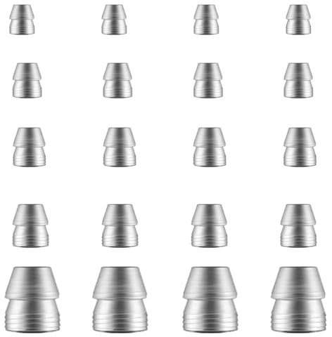 20 Piezas Cuña De División De Mango,Cuñas De Mango Redondo Seguras,Cuña De Mano De Hacha Dividida (10mm/12mm/14mm/16mm/18mm Cada 4pc)