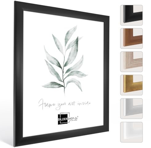 Bilderrahmen für Puzzle ca. 500-1000 Teile 50X75cm Schwarz (matt)