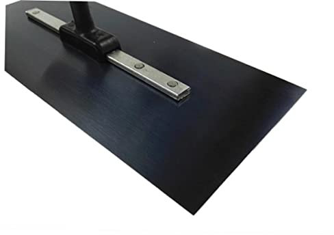 Cabilock Eisenkelle Spachtel Holzgriffdesign Für Einfaches Arbeiten Mit Spachtel Ohne Nageldesign Für Fliesenschlamm Und Rechteckige Bodenschlamm Glatte Polierfläche Rostet Nicht Leicht Lan