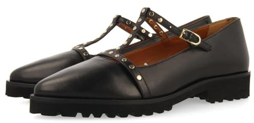 GIOSEPPO Wayland, Scarpe Piatte Mary Jane Donna, Nero, 36 EU, Nero, 36 EU