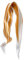 GIMIRO Satin Schal 120cm x 36cm Rhombus Bunte Schals Floral Band Mode Zubehör für Hüte, Blazer, Blusen, Kleider, Röcke, Taillenbänder, Krawatten (Yellow/White Stripes)