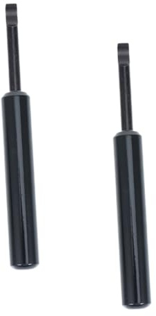 TEHAUX Abridor de Cajas de Reloj Negro 2 Piezas Mango de Aleación de Aluminio y Cuchillas de Acero Inoxidable Herramienta para Abrir Tapas Traseras a Presión Compatible Relojes
