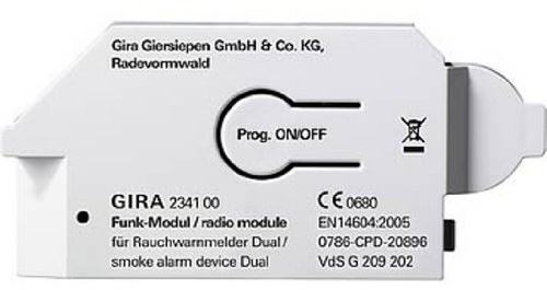 Gira 234100/234700 Funk-Modul für Rauchmelder Dual/VdS