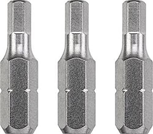 kwb 3 Bits 25 mm Hex Industrial Steel 121404 (TQ 60 Stahl, ISO 1173, Antrieb C 6.3), Mm, Sechskt. 4,0 mm