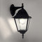 Ledvion - LED Wandlampe, E27 Fassung, IP44, Schwarz & Klassisch, Vela M, Aluminium, Außenlampe, Gartenbeleuchtung
