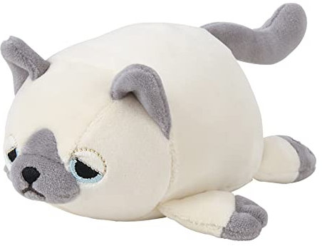 NEMU NEMU Leo the Burmese Cat Cuddly Cuddle Cushion, Small, 11 cm