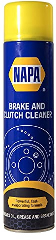 Napa Brake & Clutch Cleaner Spray - 600ml, Solvent-based, Removes Grease, Suppresses Dust, Leaves No Residue