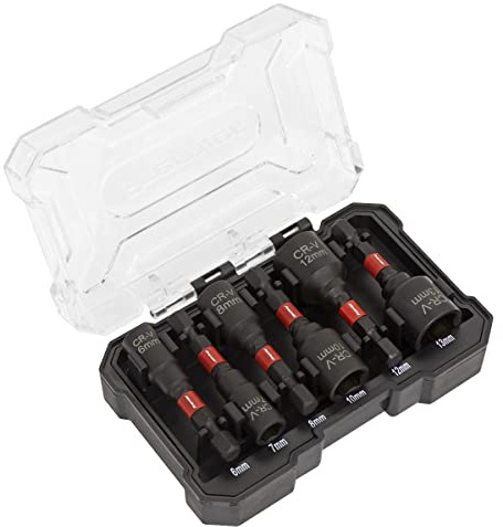 Sealey 6 st slagklass mutterförare set AK8287