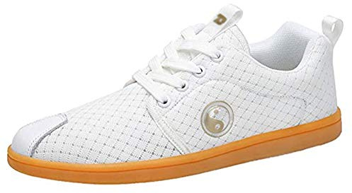 Meng Zapatillas para Artes Marciales, Artes Marciales Zapatilla de Deporte de Boxeo Karate Kung Fu Zapatos de Tai Chi Zapatillas de Zapatos Ligeros para Hombres Mujeres Niños Adultos
