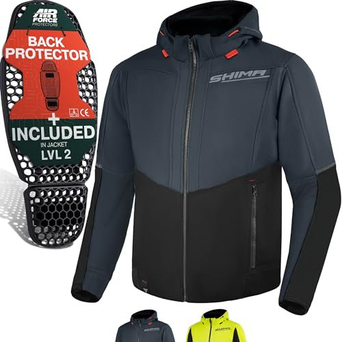 SHIMA Unisex Daybreaker Jacke, Herren-Grau, M