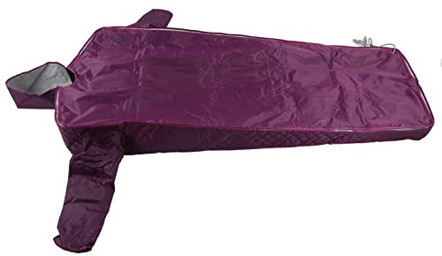 Manta de Sauna de Infrarrojos Lejanos para Desintoxicación, Manta de Infrarrojos Lejanos con Control Remoto de 650 W con Mangas de Sombrero, Manta de Vapor de Sudor de Calefacción General, Manta(#1)