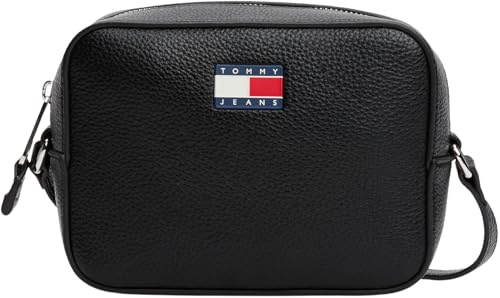 Tommy Jeans Bolso Bandolera Mujer Must Camera Bag pequeño, Negro (Black), Talla Única