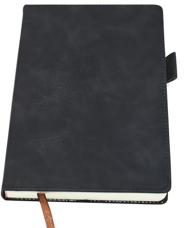 A5 linjerad anteckningsbok dagbok – inbundna anteckningsböcker med tjockt premiumpapper, Tree of Life-design, 20 cm x 15 cm, 360 sidor, perfekt för kontor hem skola företag skrivande och anteckningar