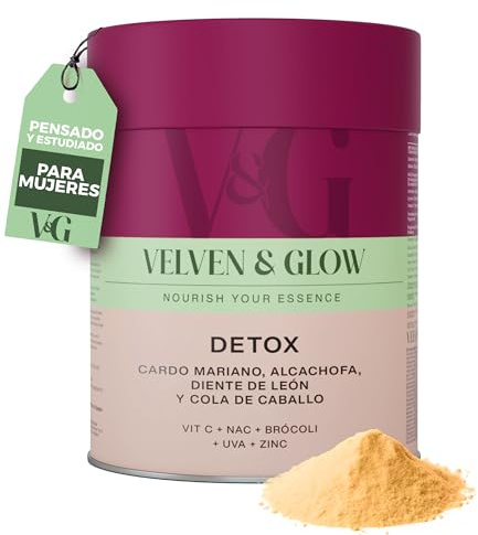 Cardo Mariano Alcachofa Diente de Leon Detox Drenante Velven