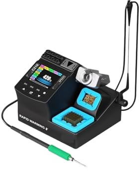 Lödstation, C210/C245/C210 200W intelligent digital lödstation 60-460°C justerbar for PCB IC-reparation lödverktyg(C210 SET)