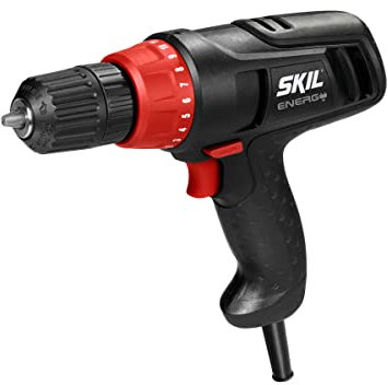 Skil 6220AA Energy Trapano Avvitatore a Filo, Nero/Antracite
