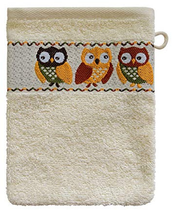 Dyckhoff EULE DT HT GT WH 4 Farben *NEU* (Waschhandschuh 16 x 21 cm, natur)