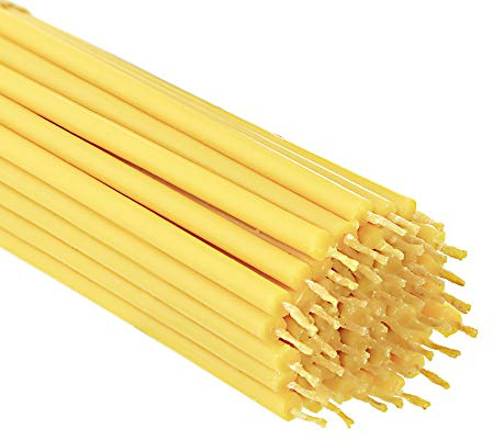 NKlaus - Candele da altare candele rituali con aggiunta di cera senza fuliggine - lunghezza 14cm - 162g (circa 50 pezzi) 36269
