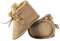 Kapeć Weiche Bequeme Schuhe aus Lammfell Modell Frank mit Klettverschluss (Beige, 20)